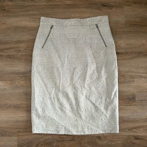 DownEast Grey Pencil Skirt